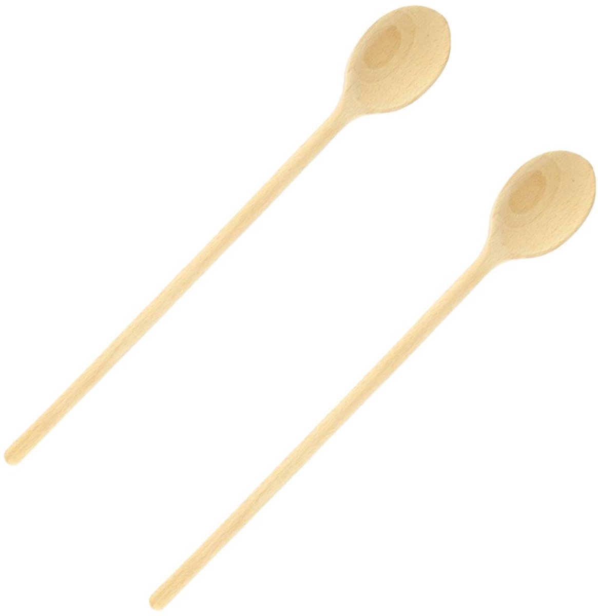 Set van 2 houten keuklepels 40 cm Fackelmann Wood Edition