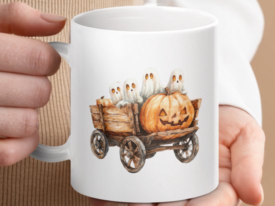 M&SENSE Halloween Pompoen Specerij Kaars - Kaneel Pompoen Natuurlijke Sojawas 410g, 85 Uur Brandtijd