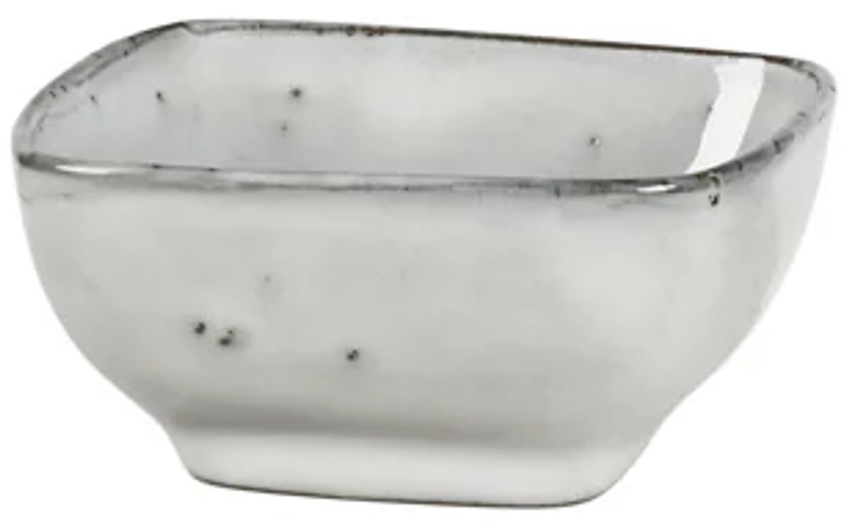 Broste Copenhagen - T Nordic Sand Bowl Square set van 4 - 7.5 x 8 x 4 cm