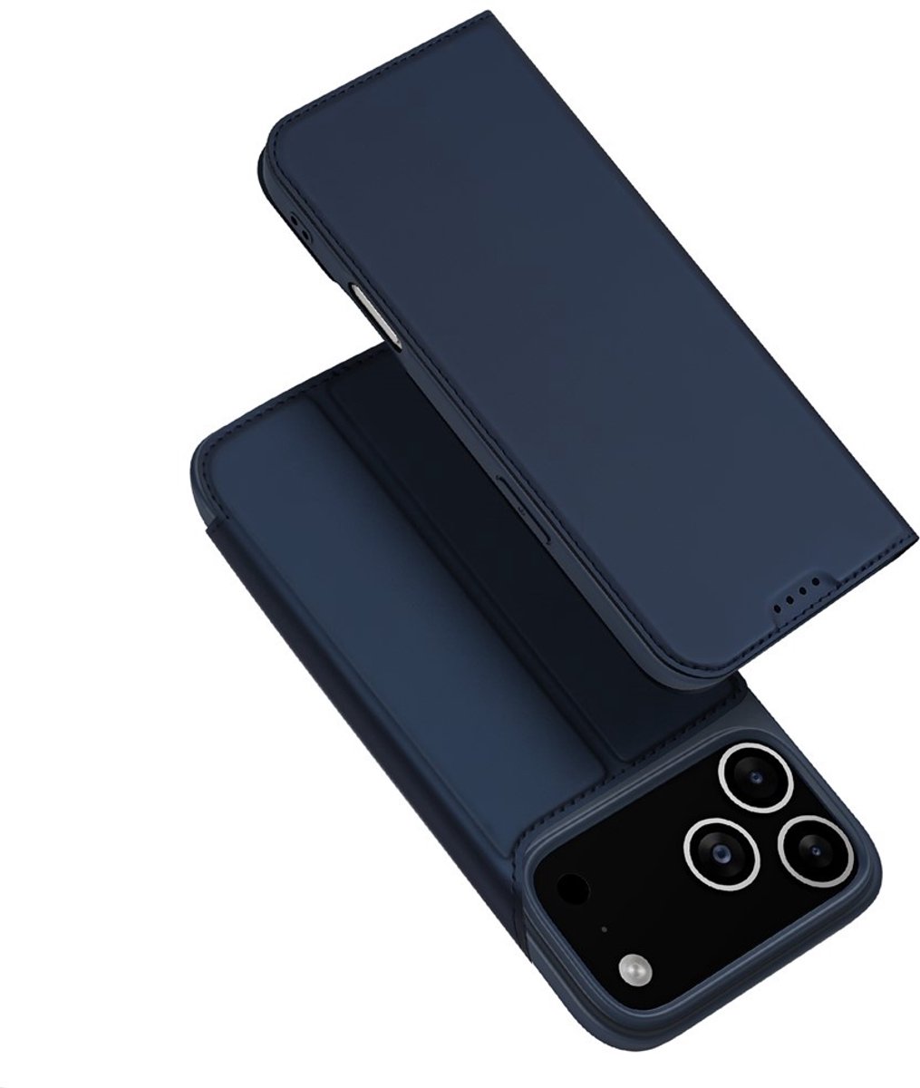 Dux Ducis Geschikt voor iPhone 17 Pro Max hoesje - Slim bookcase - Blauw