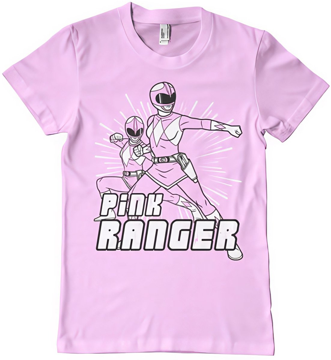 Power Rangers Pink Ranger T-Shirt Pink-2XL