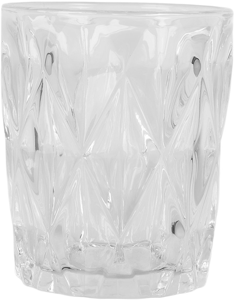 Clayre & Eef Waterglas 250 ml Transparant Glas