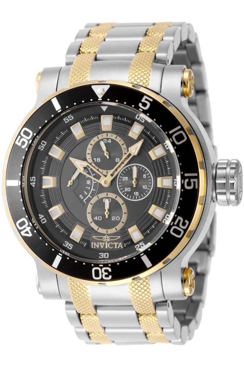 Invicta Coalition Forces 49395 Heren Horloge - Waterdicht - Analoog - Quartz Uurwerk - Roestvrij Staal met grijze Wijzerplaat - 52mm
