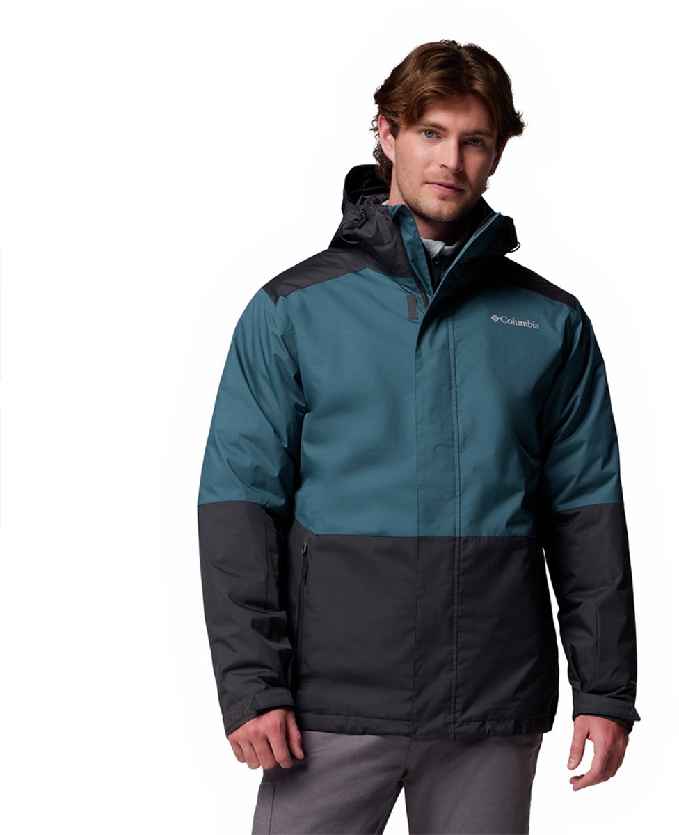 Columbia Point Park™ Afneembare Jas Blauw M Man