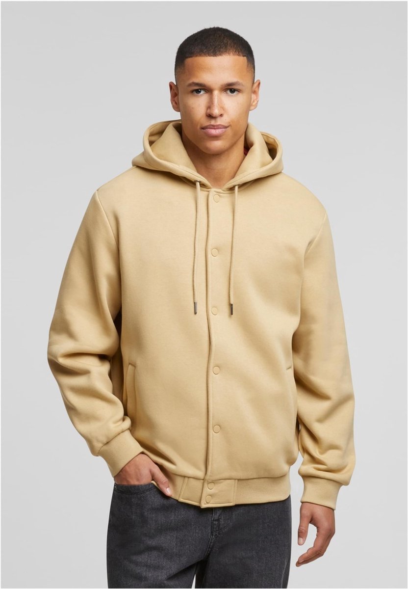 Urban Classics Fluffy Fleece Hood Jacket S Beige