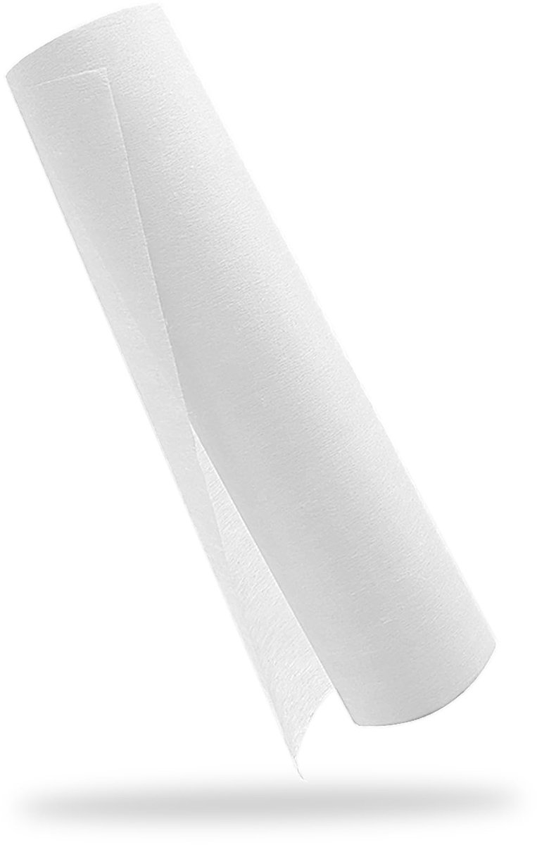 YUNSHANGHE non-woven tafelloper, 30 cm x 25 m tafeldecoratie tafelloper, decoratief tafellint voor doop, communie, verjaardagen, bruiloften en feesten (wit)