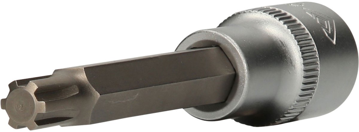 BRILLIANT TOOLS 1/2" RIBE-Bit-dopsleutel 100 mm lang M9 - BT022734