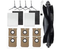 14-delige accessoireset voor Eufy L60/L50 robotstofzuigers, inclusief 1 rolborstel, 2 HEPA-filters, 4 zijborstels, 6 stofzakken en 1 borstel