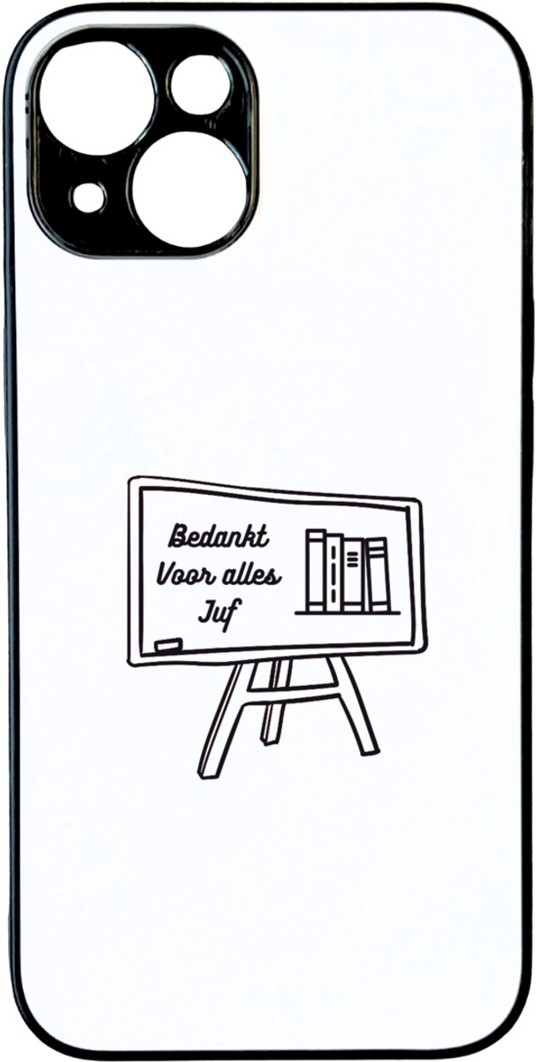 Hacebo® - Bedankt voor alles juf telefoonhoesje - Juf - Juf - telefoonhoesjes - Leraar - hoesje geschikt voor iPhone 14