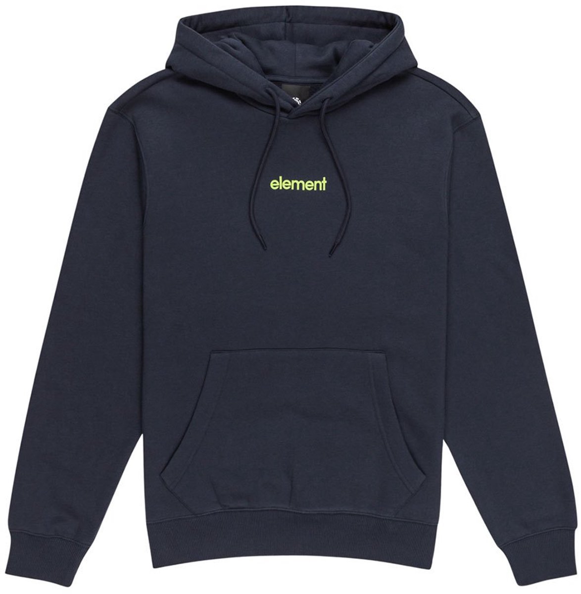 Element Simple Logo Hoodie S Man Marineblauw