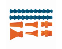 LOC-LINE Koelvloeistofslangset Maat 1/4″ 8-delig - L40415