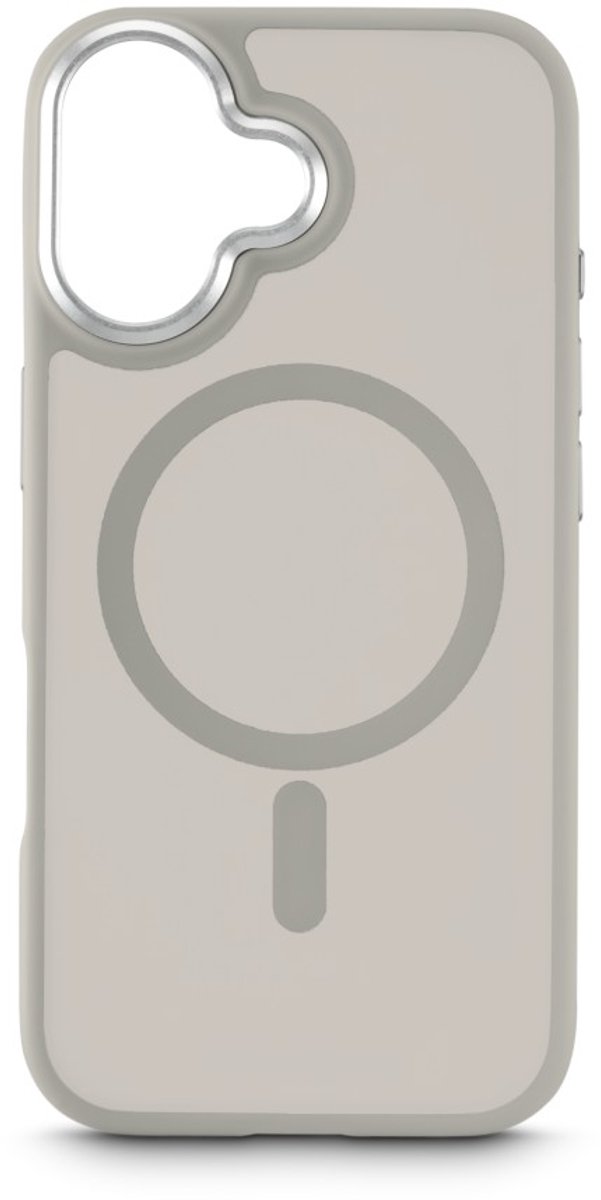 White Diamonds hoesje geschikt voor Iphone 17 - Hybrid case - Zand