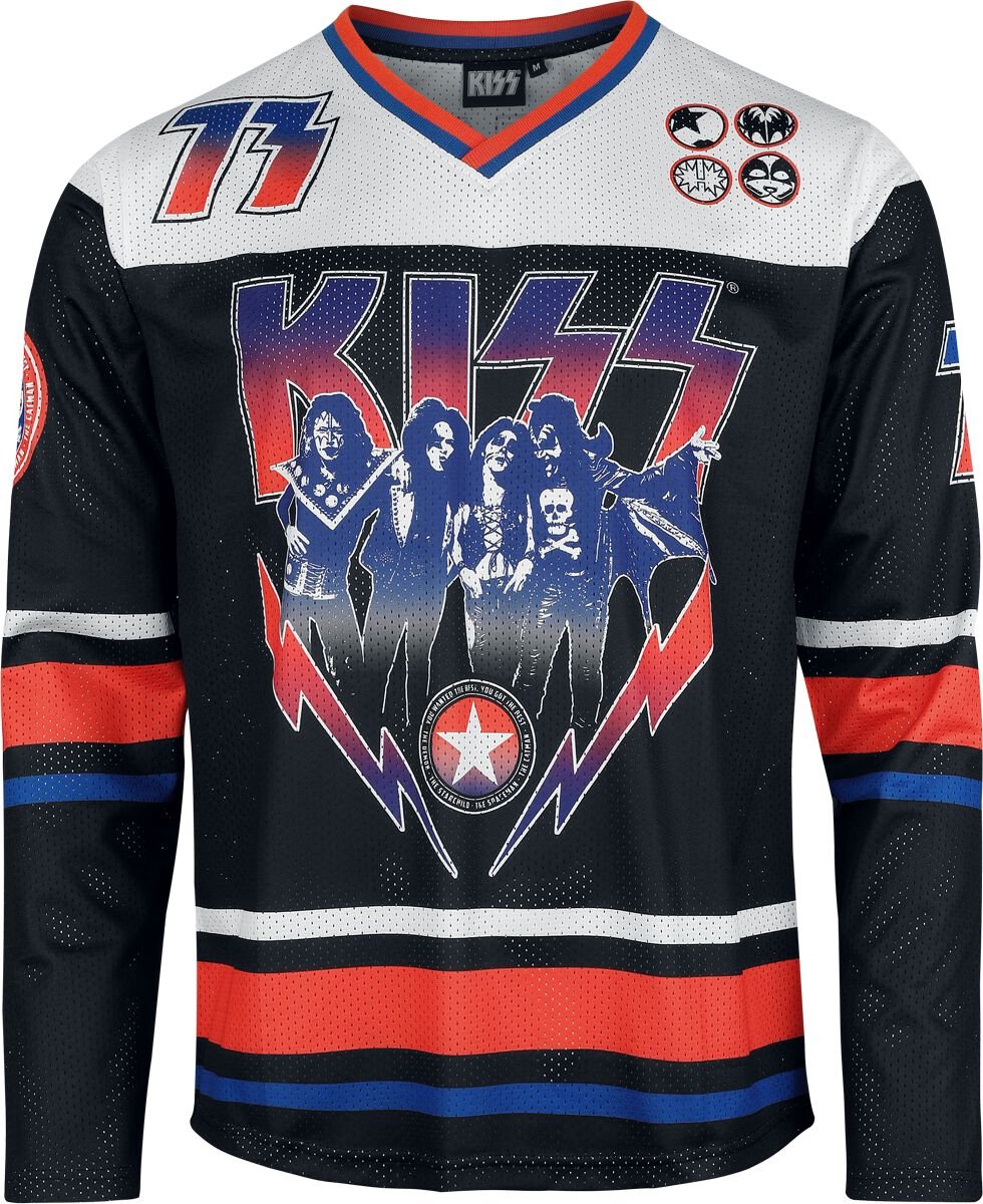Kiss Hockey Jersey Heren Jersey - meerkleurig - 5XL
