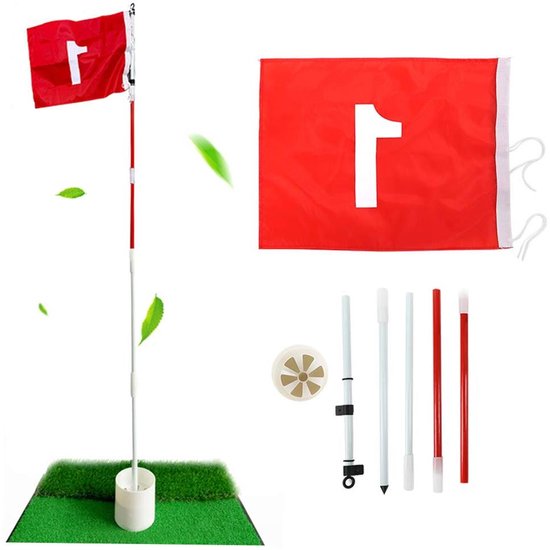 FSFLAG Koop hier Betaal hier Veer Vlag met Vlaggenstok Kit en Ground