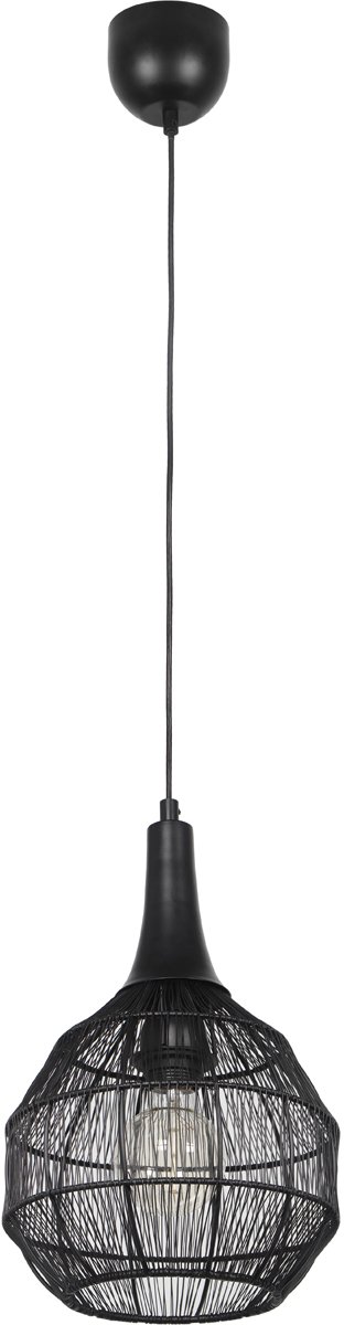 Ronde hanglamp Soraya Ø 26cm - zwart - 365430132