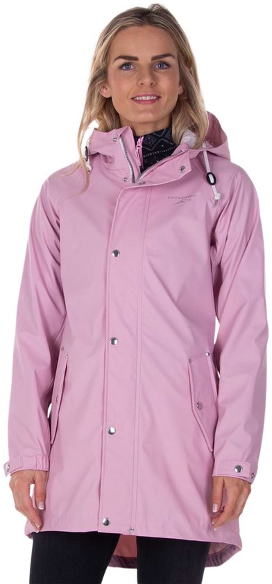 Outdoor jas met teddyfleece, waterdicht bordeaux mêlee • Prijs € 71,99