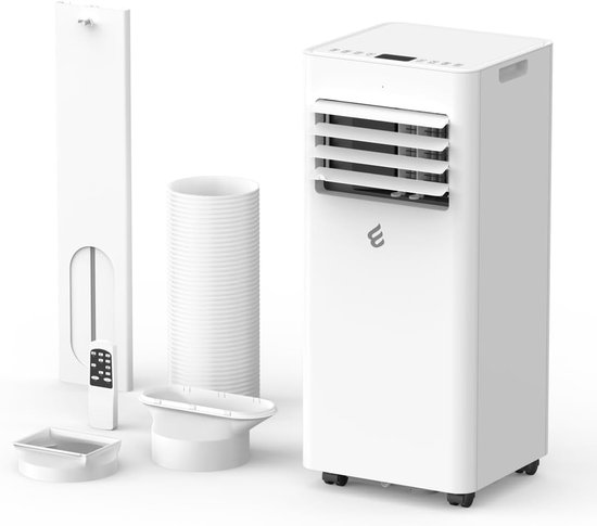 Mobiele Airconditioner | 14000 BTU | 120 m³ | 3-Snelheden | Afstandsbediening | Uitschakeltimer | Wit