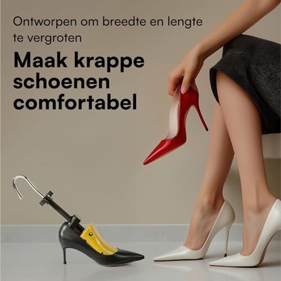 Houten Schoenspanner set - Een Paar - 2 stuks - Schoen oprekker heren