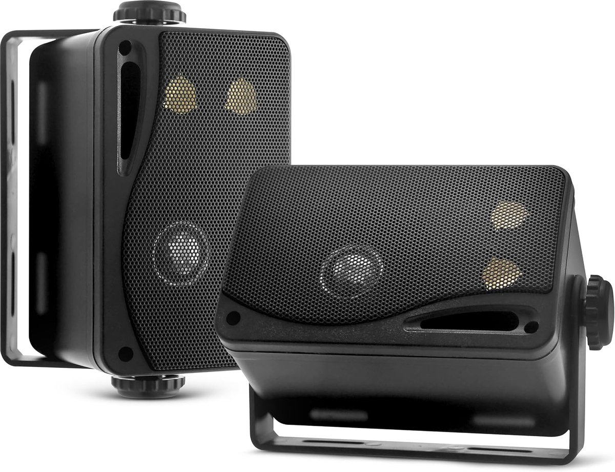 Waterdichte 3 Weg Speakers - 200 Watt Weerbestendige Luidsprekers voor Boot, Zwembad en Buiten