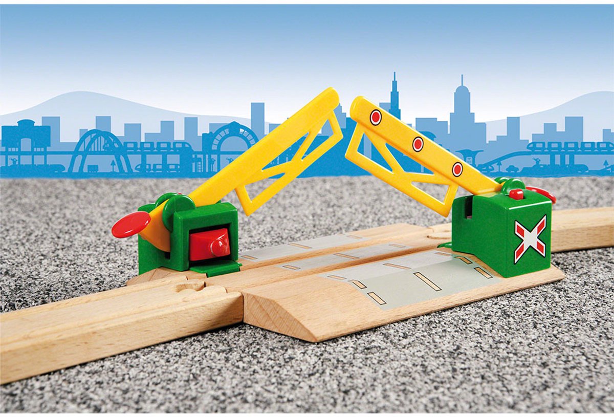 BRIO Magnetische spoorwegovergang - Trein speelgoed - 33750 — afbeelding 4