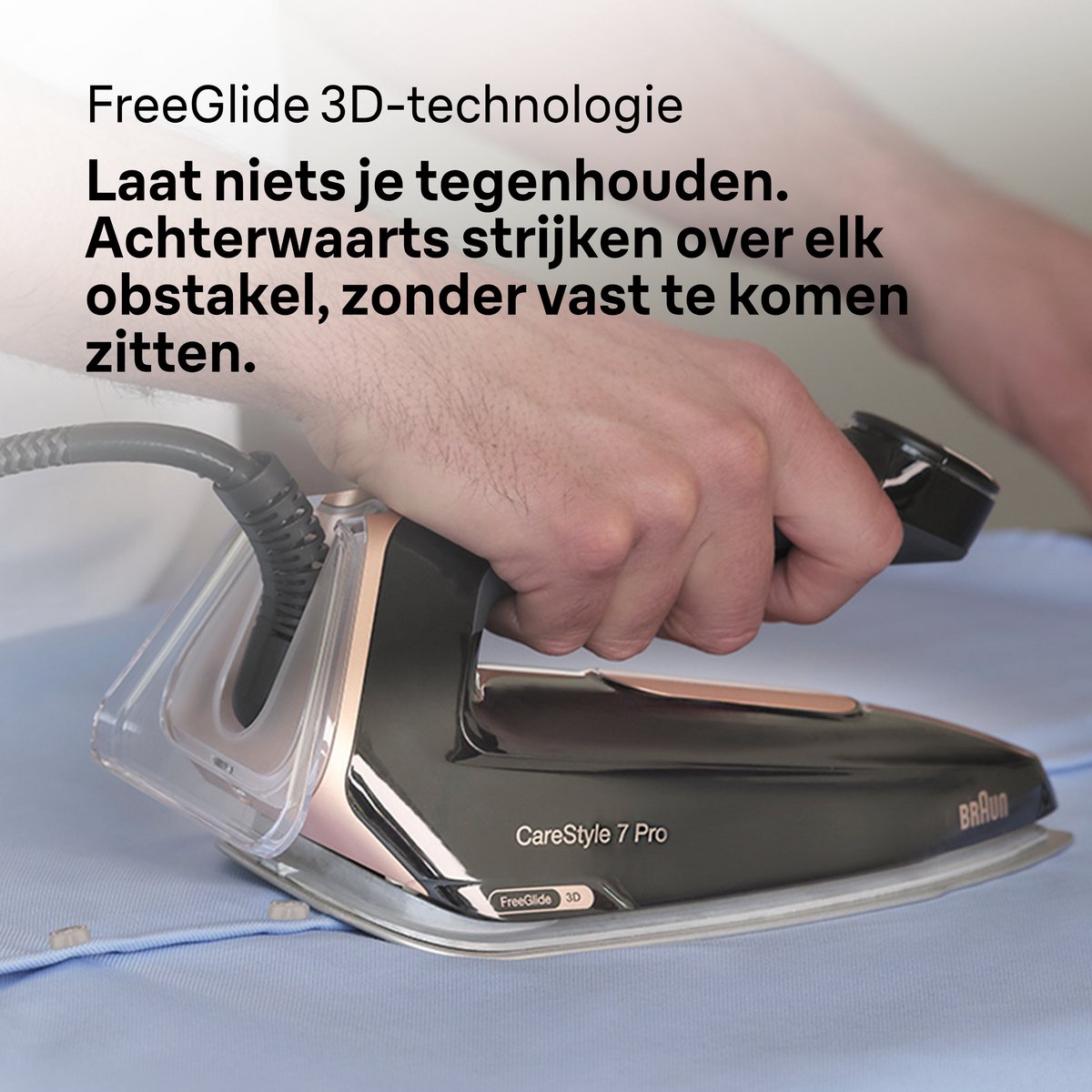 Braun CareStyle 7 Pro IS7286BK - Stoomgenerator - Automatische Instellingen - Halveert Strijktijd - Zwart — afbeelding 4