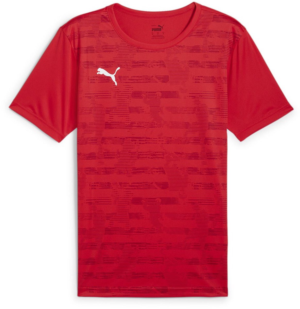 Puma Rise Graphic T-shirt Met Korte Mouwen Rood M Man,Vrouw