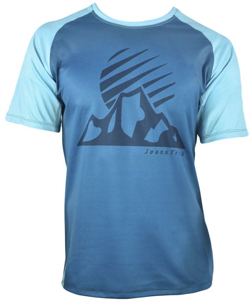 Jeanstrack Ridge T-shirt Met Korte Mouwen Man Blauw