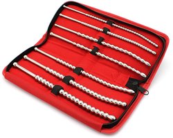 Kiotos - Bolletjes Trainer Dilator Set - RVS - 7 stuks