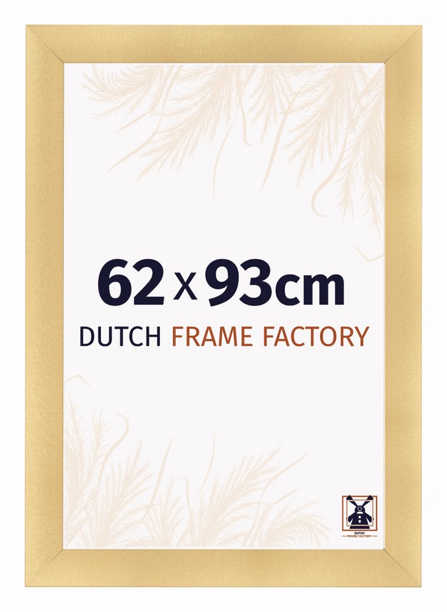 Dutch Frame Factory Fotolijst 62x93 cm - MDF - Goud Mat - Praag