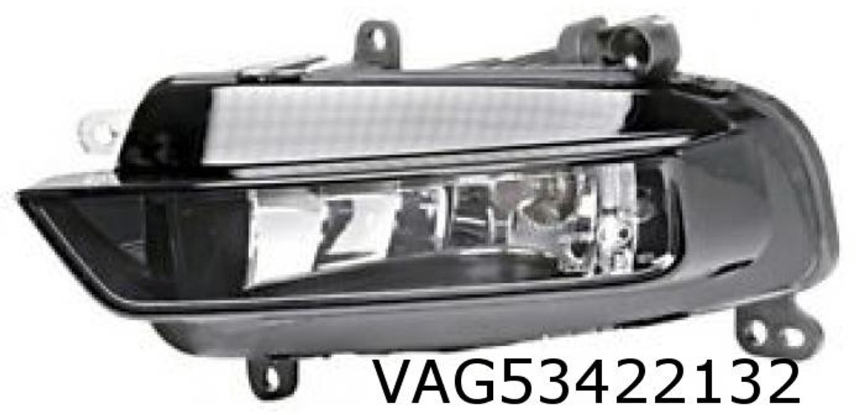 Audi A1 1/15-11/18 (8X_) Mistlamp Rechts Origineel! 8XA941700B