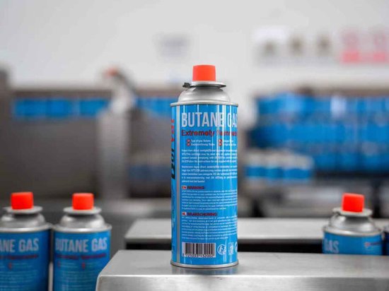 Borvat® - Gasfles butaan gasbus met inhoud van 227gram - 10 stuks in de verpakking van Borvat — afbeelding 4