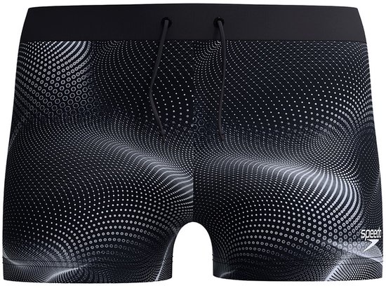 SPEEDO - Maillot de bain homme eco valmilton dot mesh aqsh bla/gre - Zwart