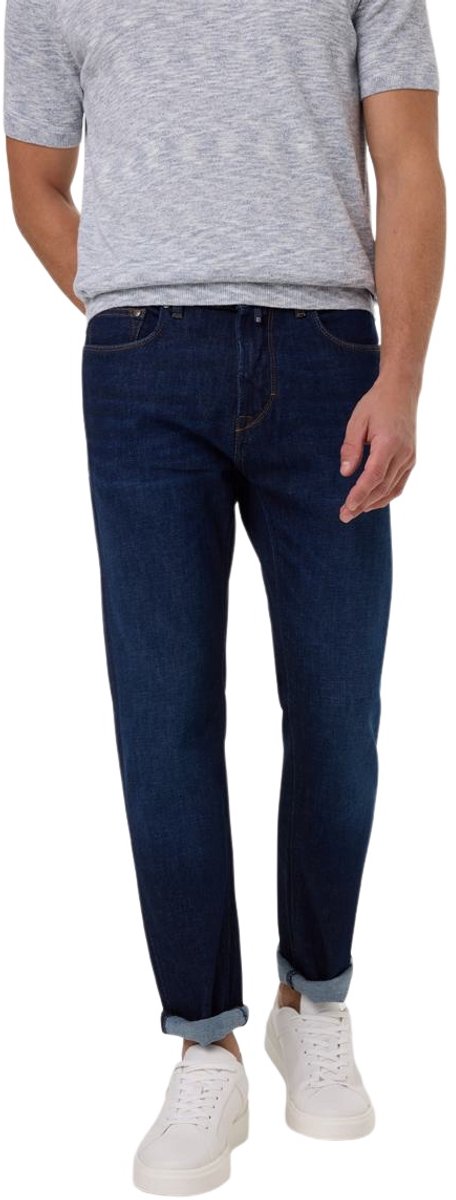 Pierre Cardin Heren Jeans bequem Blauw Volwassenen