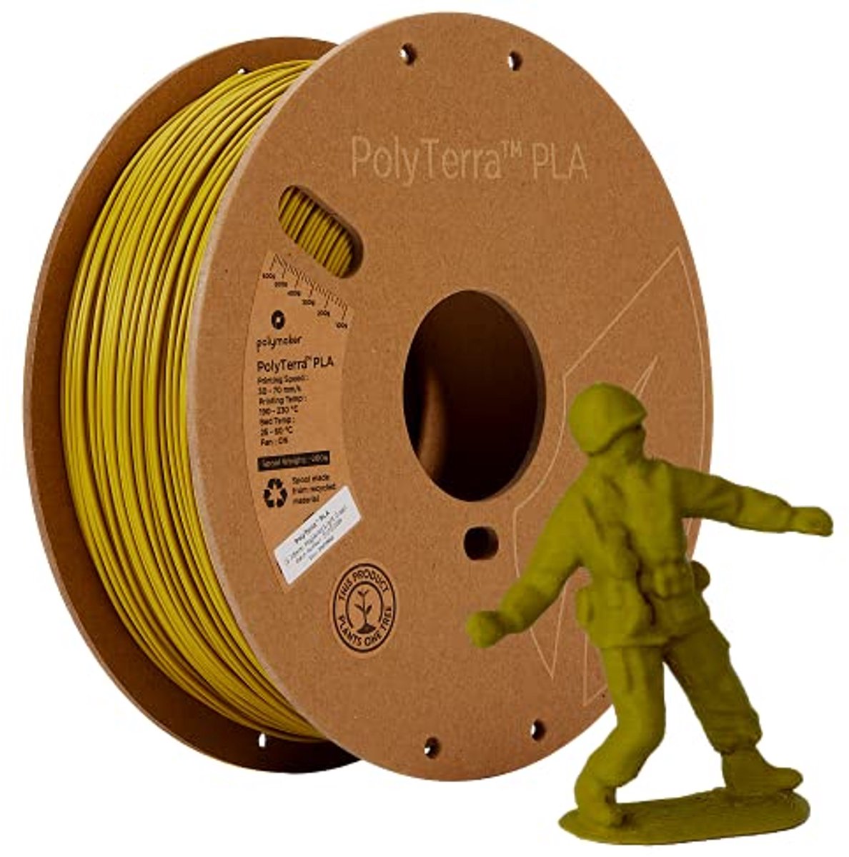 PLA Filament 1.75mm - Oplosbaar in Water - Duurzaam en Robuust 1000g
