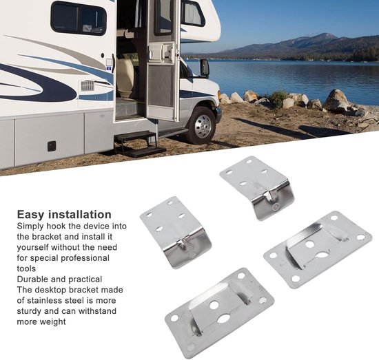 Removable Support Bracket Removable Table Brackets - Marine Grade Stainless Steel - Table ...