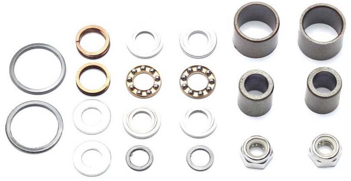 Ht Components S-x2 Pedaal Revisieset Zilver