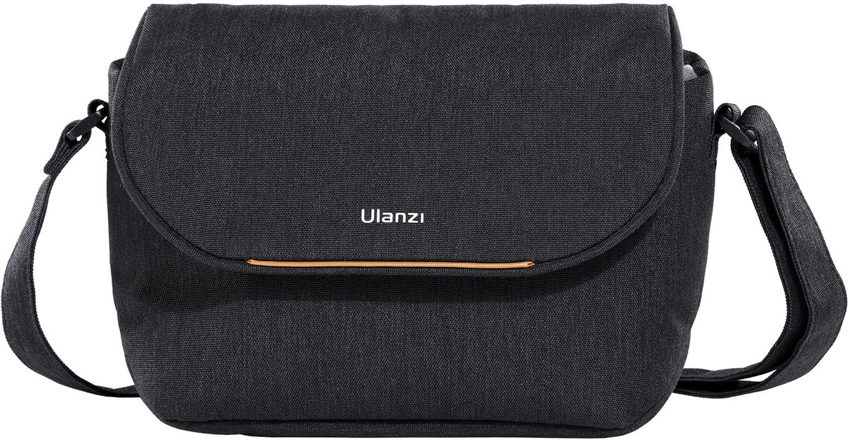 Ulanzi F02 Sling Schoudertas voor Camera - Waterbestendig met 3L Inhoud - Compact en Lichtgewicht - Polyester - Zwart