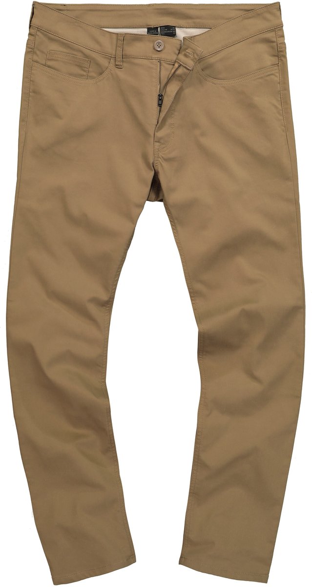 JP 1880 - Heren - Broek FLEXNAMIC® 5-pocket Straight Fit - Beige - Maat 54