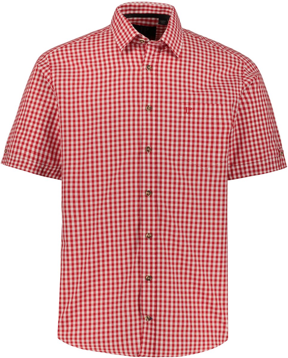 JP 1880 - Heren - Overhemd traditioneel kostuum kentkraag Modern-Fit - Salsa - Maat XXL