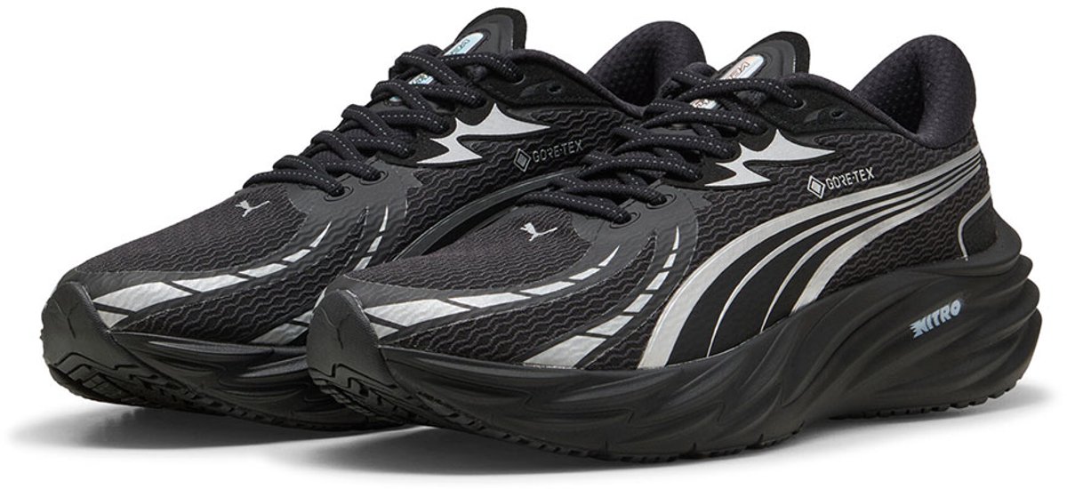 Puma Velocity Nitro 4 Gore-tex® Hardloopschoenen Man Zilver
