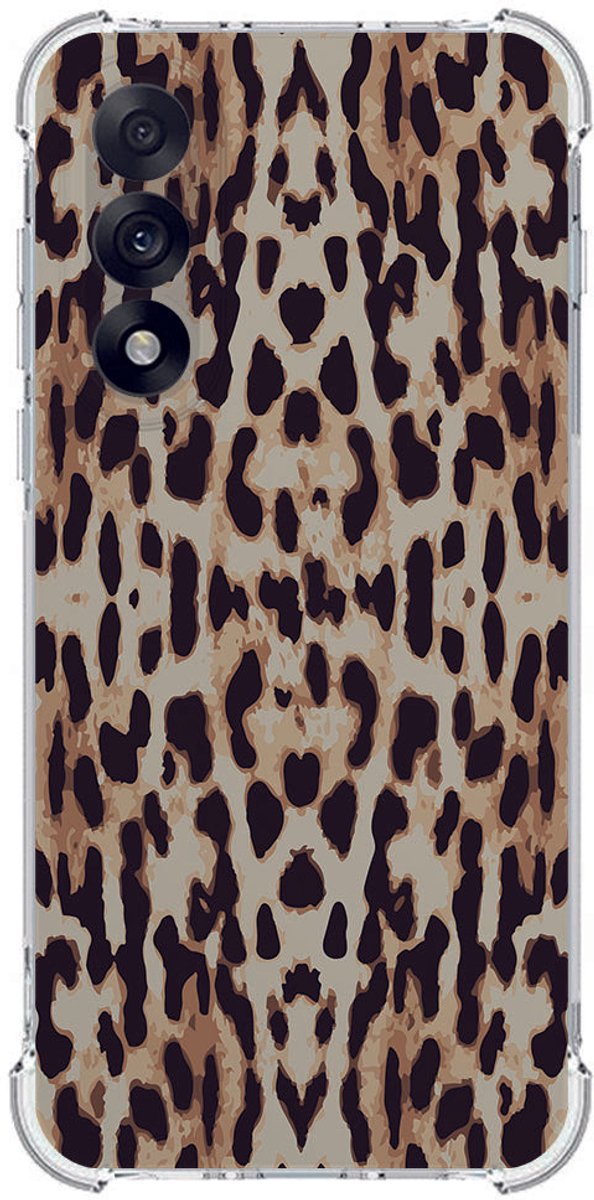 TPU Telefoonhoesje OnePlus Nord 5 - Leopard schokabsorberende backcover