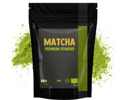 Cupplement Matcha Poeder Premium Biologisch 90 gram - Japan – Matcha poeder - Matcha poeder - Matcha whisk matcha set - 60 dagen voorraad per zakje