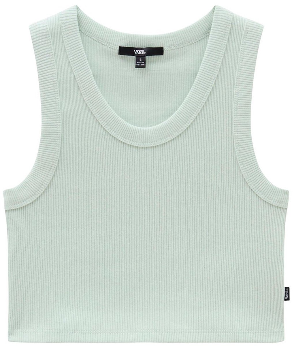 Vans Drew Rib Top Zonder Mouwen M Vrouw Pale Aqua
