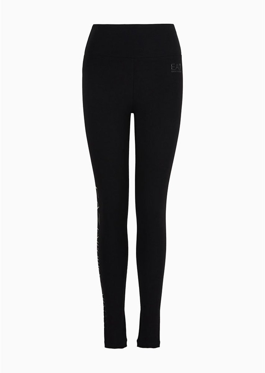 Ea7 Emporio Armani 3dtp53_tj01z Leggings Zwart XS Vrouw