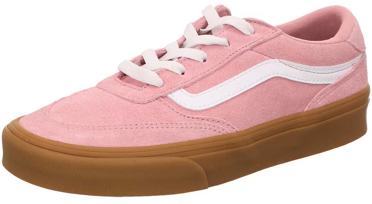 VANS Dames Brooklyn Ls Sneakers Schoenen Textiel VN000D7UE71 Dawn Low Top Roze