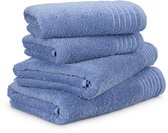 MÖVE Handdoekenset New Classic 2x 50x100cm + 2x 67x140cm 100% katoen - Absorberend & huidvriendelijk - Made in Germany