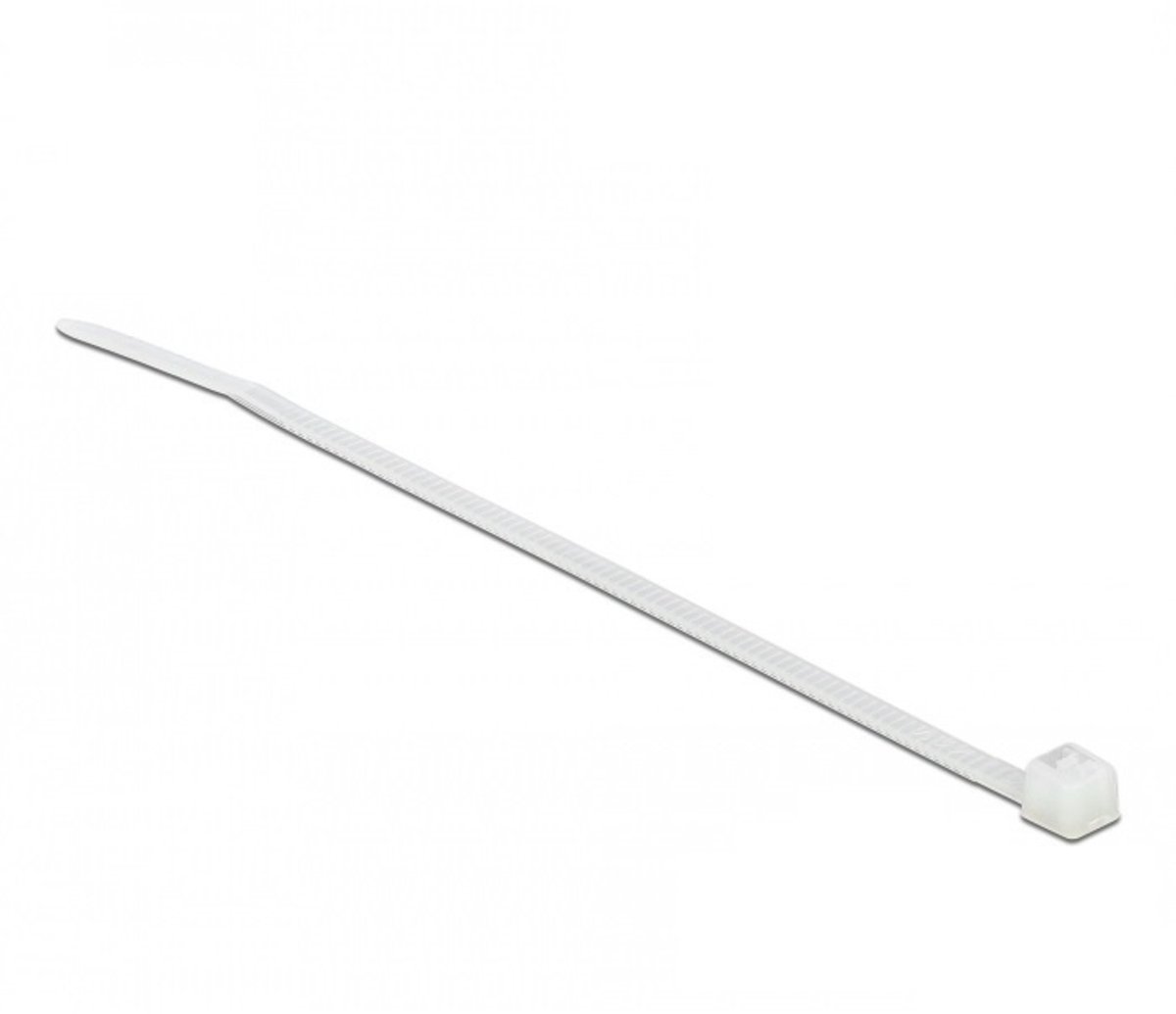 Tie-wraps 140 x 3,5mm / transparant (100 stuks)
