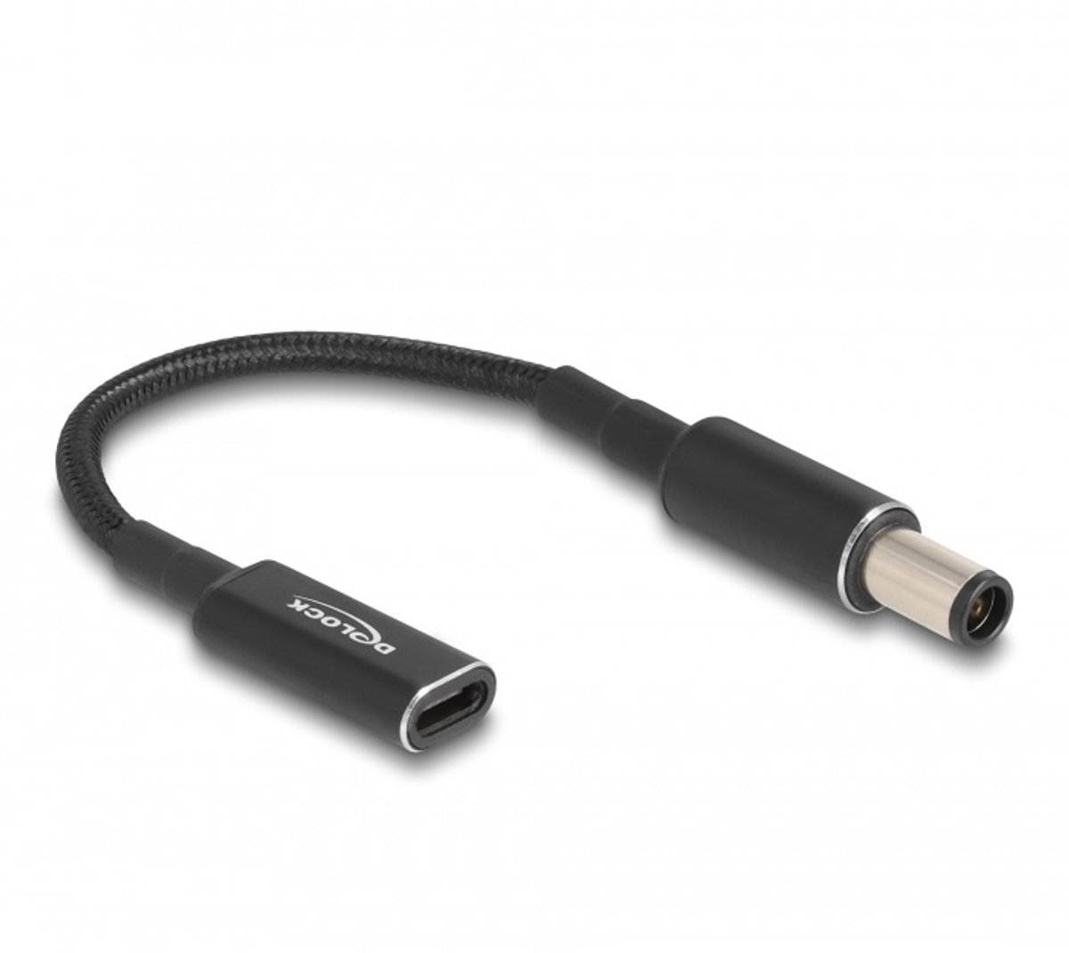 Image of USB-C naar HP en Compaq notebook laadadapter | 7,4 x 5,0mm (met pin) | 0,15 meter