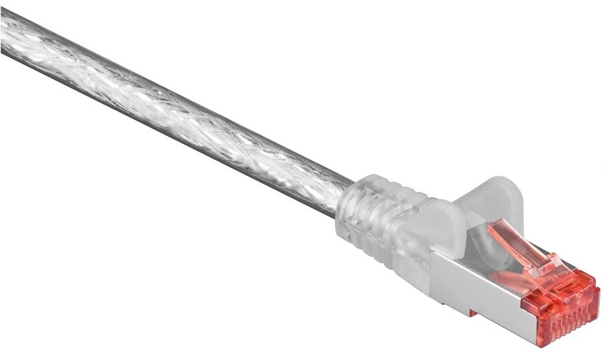 Goobay S/FTP netwerkkabel transparant - CAT6 / LSZH - 10 meter