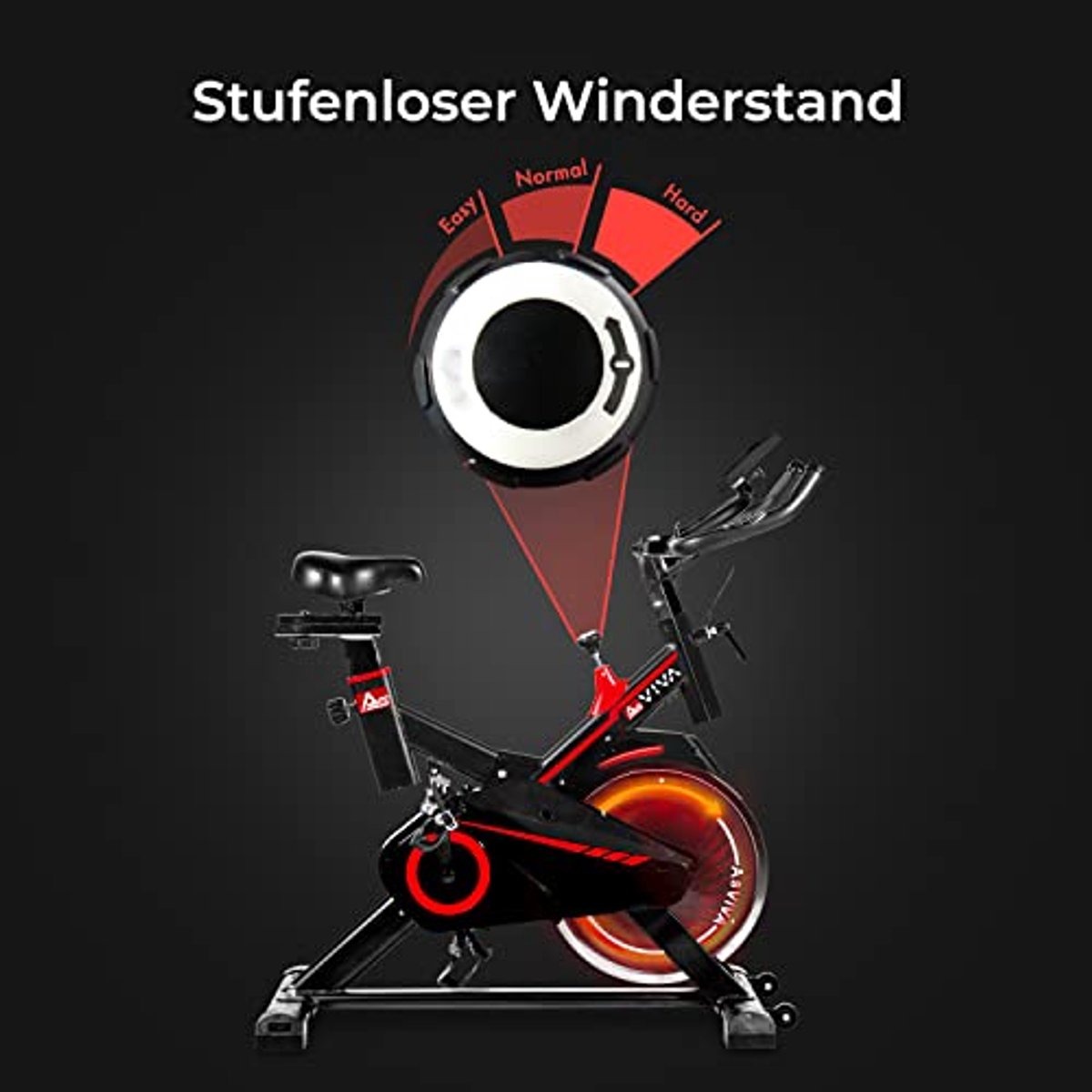 Indoor Cycle Speedbike met Ingebouwde Fitnesscomputer - afbeelding 2